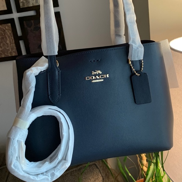 Authentic COACH 1941 double faced leather snap zip Satchel/Crossbody - Picture 13 of 14